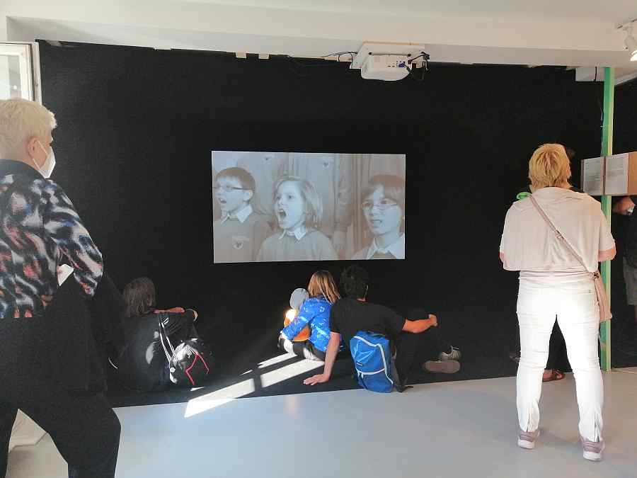 Martin Schepers - Installationsansicht "Geister einer Landschaft" Kunstverein Recklinghausen, 2020