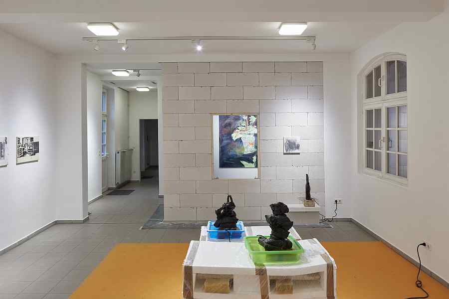 Martin Schepers - Installationsansicht "Geister einer Landschaft" Kunstverein Recklinghausen, 2020