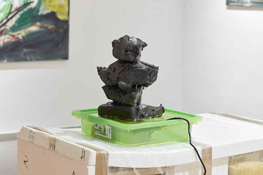 Martin Schepers - Installationsansicht "Geister einer Landschaft" Kunstverein Recklinghausen, 2020