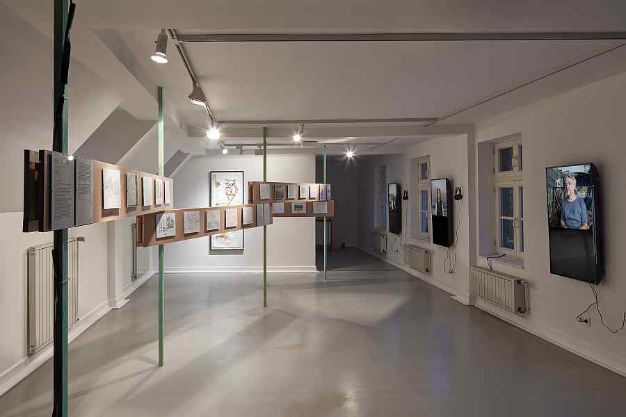 Martin Schepers - Installationsansicht "Geister einer Landschaft" Kunstverein Recklinghausen, 2020