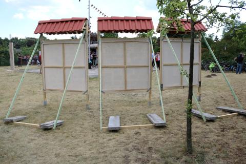 Martin Schepers - Idealstadt Heimat: Britzenale - Installationsansicht Briztenale, Berlin 2018 wwwberlin-britzenalede
