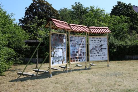 Martin Schepers - Idealstadt Heimat: Britzenale - Installationsansicht Briztenale, Berlin 2018 wwwberlin-britzenalede 