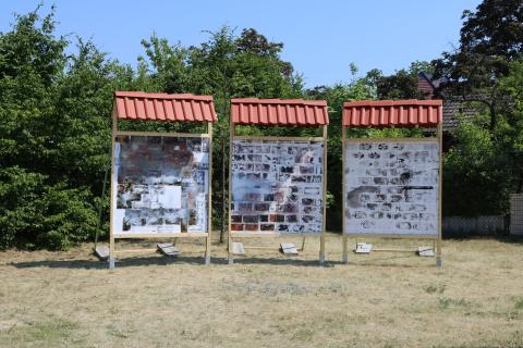 Martin Schepers - Idealstadt Heimat: Britzenale - Installationsansicht Briztenale, Berlin 2018 wwwberlin-britzenalede 