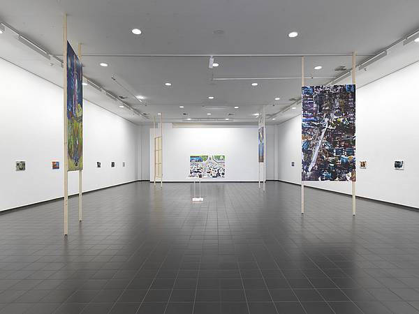 Martin Schepers - Installationsansicht "Unter Grund" Marburger Kunstverein, 2025
