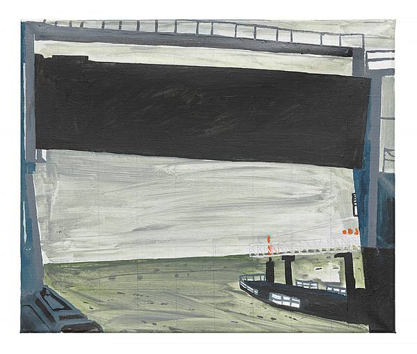 Martin Schepers - "Übersetzung" 44 x 53 cm Öl auf Leinwand, 2025