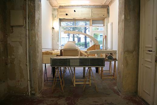 Martin Schepers - Verwerfungen - Installationsansicht Verwerfungen, TÄT, Berlin 2012 