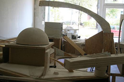 Martin Schepers - Verwerfungen - Installationsansicht Verwerfungen, TÄT, Berlin 2012 